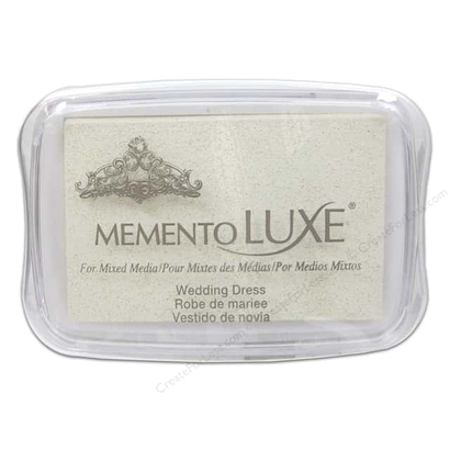 ML-910, Luxe Wedding Dress Ink Pad - Memento