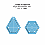 Jewel Medallion - Paper and Template Pack, by Brigitte Giblin