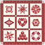 RUBYSAMPLER-COMBO, Ruby Sampler by Paper Pieces®, Ruby Sampler Pattern + Paper Pieces