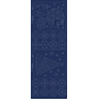 DV4081, CHRISTMAS SASHIKO PANEL NAVY, Two Green Zebras Devenstone Linen Collection