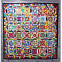 CIRCUS-M9, 36 Ring Circus Quilt Along Month #9 by JoAnne Louis. Contains Blocks #25-27.
