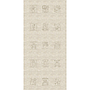 DV3286PANEL, DV3286PANEL, Heartstrings Linen Panel (30 cm x 140 cm) 30 Stitcheries