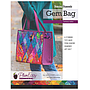 PEP130, Dancing Diamonds Gem Bag Pattern (english) with interfacing template
