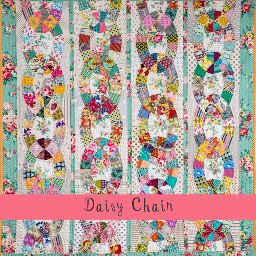 Daisy Chain - Hand Piecing iSpy Template Set, by Brigitte Giblin