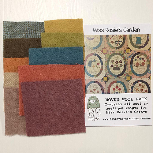 HP-P102-WOOL, Woolpack, for Miss Rosie's Garden by Anni Downs