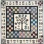 LA-Y102, Pattern, Cherry Tree Quilt - 52" x 52"